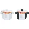MINI COCOTTE CERAMICA BLANCA/NEGRA 13X10CM SURTIDA ALPINA 871125258608