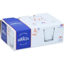 VASO CORTADO VIDRIO PACK 6...