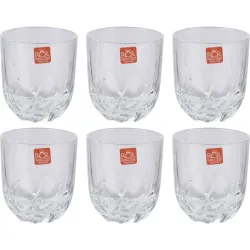 VASO CRISTAL PACK 6 UNIDADES 29CL RCR 800781560007