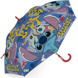 PARAGUAS INFANTIL AUTOMATICO DISNEY STITCH CUATRO GOTAS WD18061