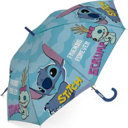 PARAGUAS INFANTIL AUTOMATICO DISNEY STITCH CUATRO GOTAS WD18061