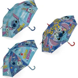 PARAGUAS INFANTIL AUTOMATICO DISNEY STITCH CUATRO GOTAS WD18061