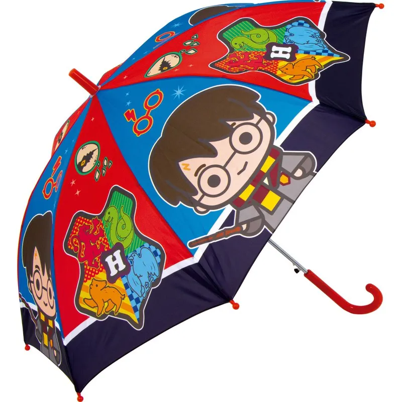 PARAGUAS INFANTIL AUTOMATICO HARRY POTTER CUATRO GOTAS HP15736