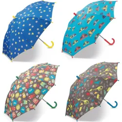 PARAGUAS INFANTIL MANUAL CHICOS SURTIDO CUATRO GOTAS 48559