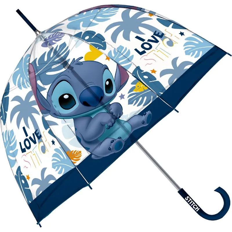 PARAGUAS INFANTIL MANUAL DISNEY STITCH CUATRO GOTAS WD17399