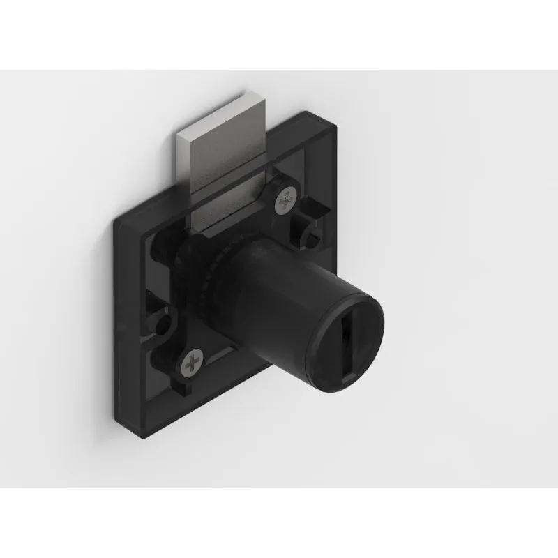 CERRADURA SOBREPONER CAJON LLAVES IGUALES S268 NEGRO 12 UNIDADES OJMAR 285816.E33CN