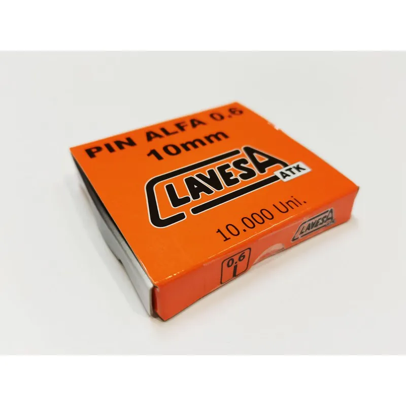 CLAVO CLAVAD.NEUM S/CAB 10MM COBREADO PIN ALFA S/C 0.6/10 CL PU0610