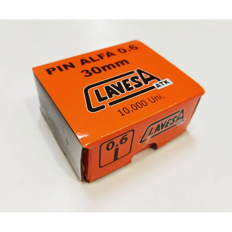 CLAVO CLAVAD.NEUM S/CAB 30MM COBREADO PIN ALFA S/C 0.6/30 CL PU0630