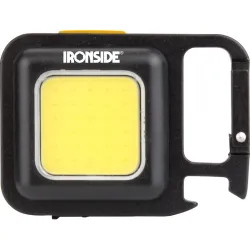 LINTERNA IRONSIDE CLIP COB LED RECARGABLE 500 MAH 5W 500LM IP44 IRONSIDE 400076