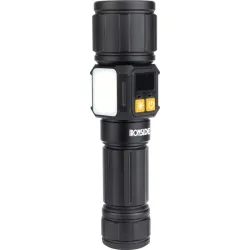 LINTERNA IRONSIDE FUSION COB RECARGABLE ENFOQUE AJUSTABLE 800LM IP44 IRONSIDE 104147