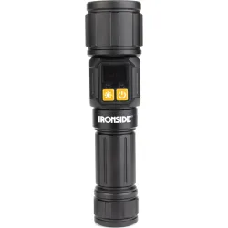LINTERNA IRONSIDE FUSION COB RECARGABLE ENFOQUE AJUSTABLE 800LM IP44 IRONSIDE 104147