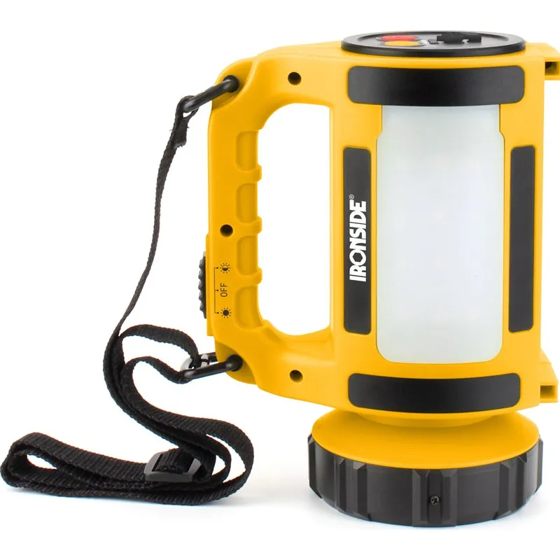 LINTERNA IRONSIDE PROLIGHT CON FOCO COB RECARGABLE 500LM IP20 IRONSIDE 104142