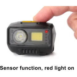 LINTERNA IRONSIDE VISION FRONTAL COB LED RECARGABLE 450LM IP22 IRONSIDE 104144
