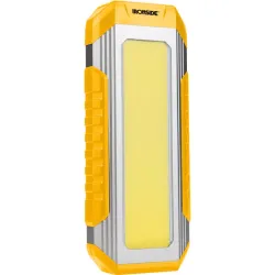 LINTERNA IRONSIDE WORK COB LED RECARGABLE CON GANCHO INDICADOR DE BATERIA 500LM IRONSIDE 104141