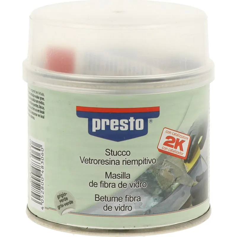 MASILLA REPARACION FIBRA DE VIDRIO 250 GR PINTYPLUS 483060