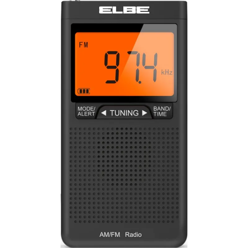 RADIO PORTATIL LCD MEMORIA 40 EMISORAS SLEEP - SNOOZE RF-94 ELBE RF-94