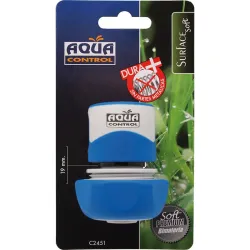 ENLACE RAPIDO 19 MM. BICOMPONENTE: ACETAL (POM) Y CAUCHO AQUA CONTROL C2451