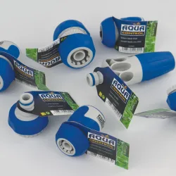 ENLACE RAPIDO 19 MM. BICOMPONENTE: ACETAL (POM) Y CAUCHO AQUA CONTROL C2451
