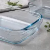 BANDEJA VIDRIO HORNO PYREX SET 2 UDS 34 X 22 CM / 30 X 19 CM PYREX 3313700