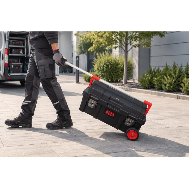 CAJA HERRAMIENTAS PLASTICO PRO N 650-TE 650X300X295 MM TAYG 173219