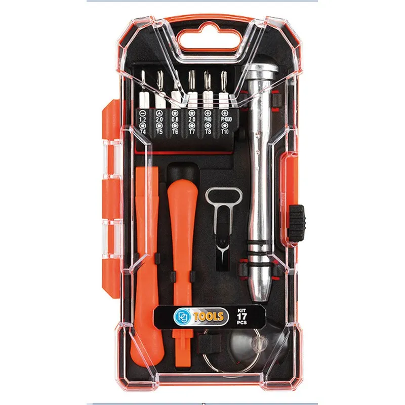 KIT HERRAMIENTAS REPARACION SMARTPHONE 18 PIEZAS CODIVEN 16709997