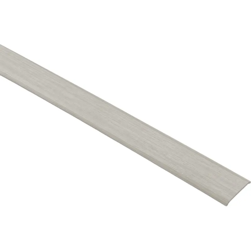 TAPAJUNTAS "MOQUETA" INOX ADHESIVO 35MMX100CM ROBLE NORUEGO BRINOX B812704