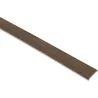 TAPAJUNTAS "MOQUETA" INOX ADHESIVO 35MMX100CM NOGAL BRINOX B813304