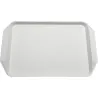 BANDEJA ANTIDESLIZANTE 30X3X43CM BLANCA VERSA 22250239