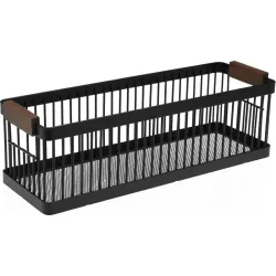 CESTA RECTANGULAR METALICA...