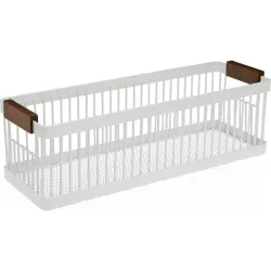 CESTA RECTANGULAR METALICA...