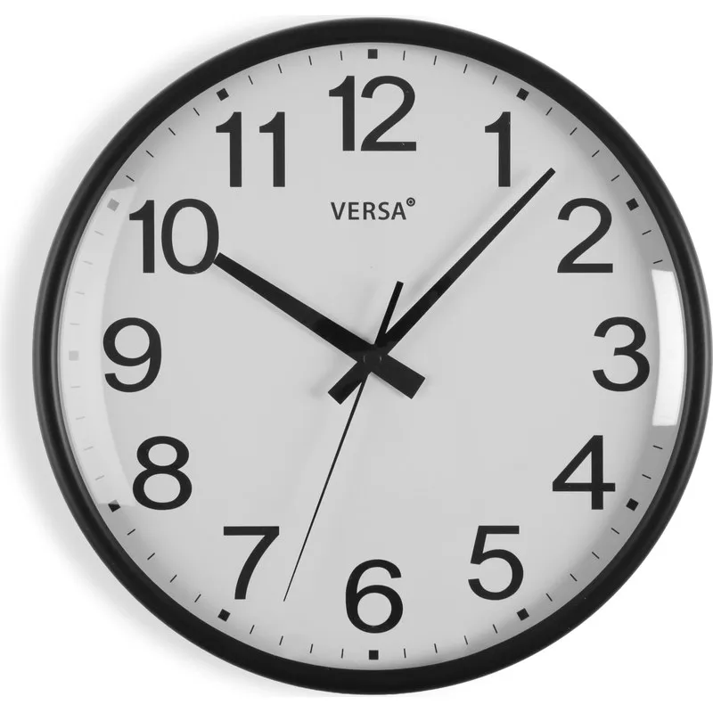 RELOJ COCINA GIA NEGRO 26CM VERSA 22630037