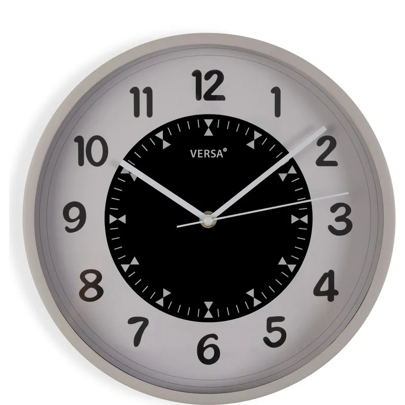 RELOJ COCINA NOVA BLANCO-NEGRO 30CM VERSA 20551127
