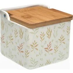 SALERO CERAMICA TAPA BAMBU...