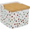 SALERO CERAMICA TAPA BAMBU TOPOS 12,2X12,2X11,5CM VERSA 21440609