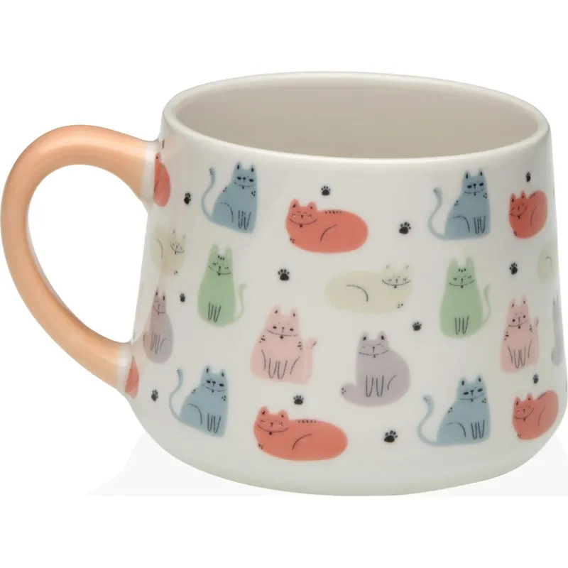 TAZA CERAMICA CAJA REGALO 41CL GATOS VERSA 22860019