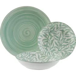 VAJILLA PORCELANA 18 PIEZAS...