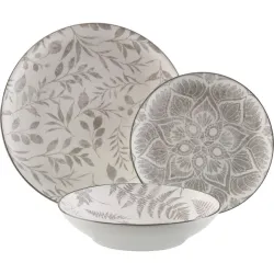 VAJILLA PORCELANA 18 PIEZAS...
