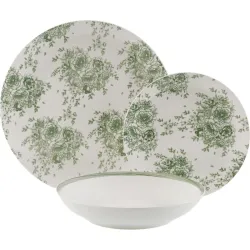 VAJILLA PORCELANA 18 PIEZAS...