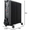 RADIADOR ACEITE 2000W 11 ELEMENTOS BLACK+DECKER ES9350060B