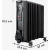 RADIADOR ACEITE 2300W 11 ELEMENTOS BLACK+DECKER ES9350070B