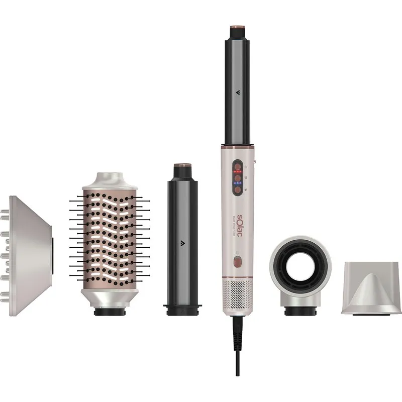SECADOR MOLDEADOR GLAM TOTAL STYLE MD7406 1400W SOLAC S90105700