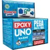 ADHESIVO EPOXI UNO USO FONTANERIA / BAJO AGUA 100 GR MARINE UNOM98