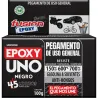 ADHESIVO EPOXI UNO USO GENERAL 100 GR NEGRO UNON98