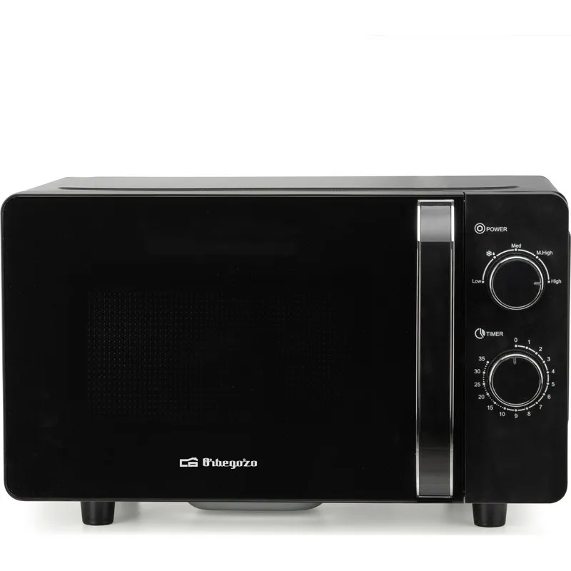 HORNO MICROONDAS SIN PLATO 20L 700W ORBEGOZO MI 2061 CE