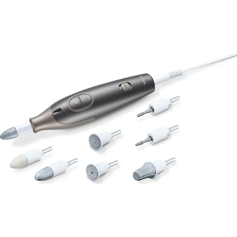 SET MANICURA Y PEDICURA PROFESIONAL 7 ADAPTADORES BEURER MP1R SMOOTH+