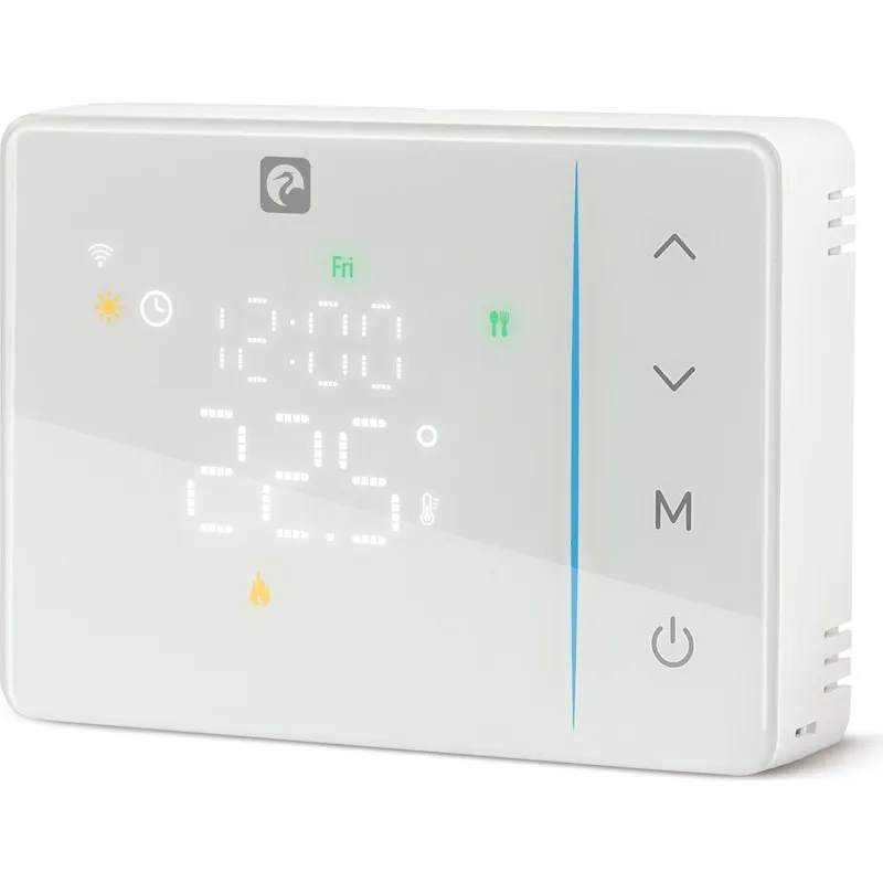 TERMOSTATO GARZA SMART WIFI TEIDE PROGRAMABLE-CONTROL POR VOZ Y APP Y CALOR FRIO GARZA 401732C