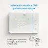 TERMOSTATO GARZA SMART WIFI TEIDE PROGRAMABLE-CONTROL POR VOZ Y APP Y CALOR FRIO GARZA 401732C