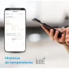 TERMOSTATO GARZA SMART WIFI TEIDE PROGRAMABLE-CONTROL POR VOZ Y APP Y CALOR FRIO GARZA 401732C