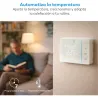TERMOSTATO GARZA SMART WIFI TEIDE PROGRAMABLE-CONTROL POR VOZ Y APP Y CALOR FRIO GARZA 401732C
