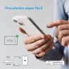 TERMOSTATO GARZA SMART WIFI TEIDE PROGRAMABLE-CONTROL POR VOZ Y APP Y CALOR FRIO GARZA 401732C